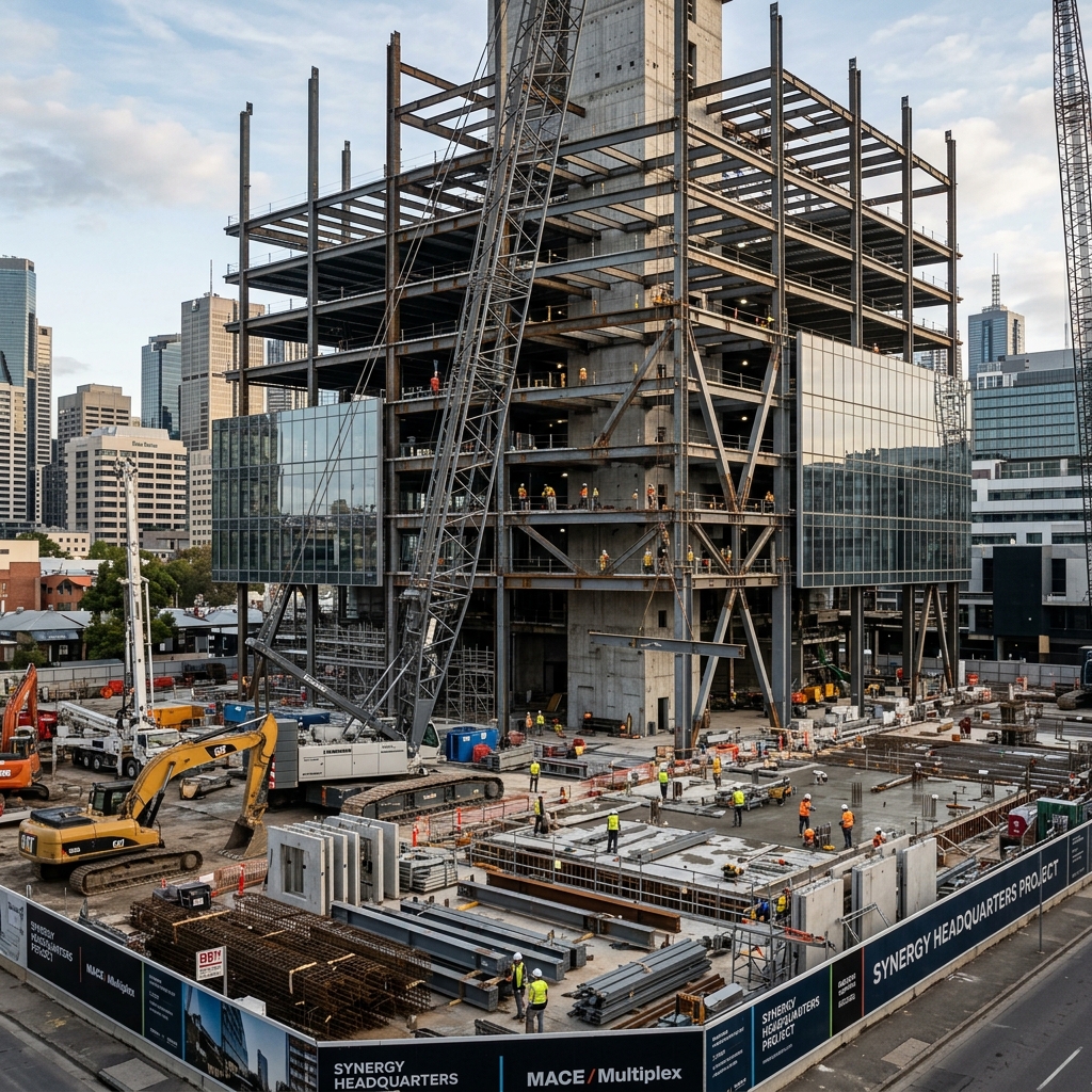 Rock Associates corporate construction site delivery